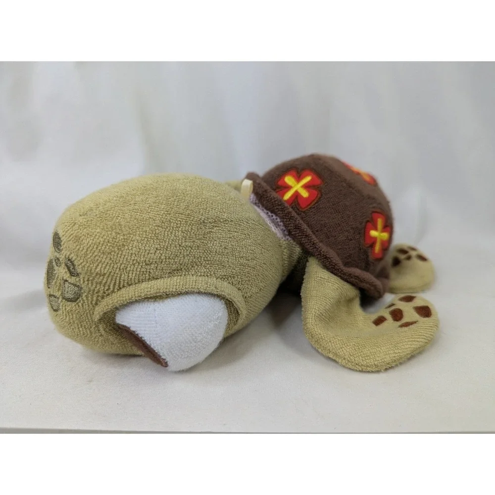 Soapsox Disney Finding Nemo Squirt‎ Turtle Plush 9 Inch Terry Cloth Bath Stuffed